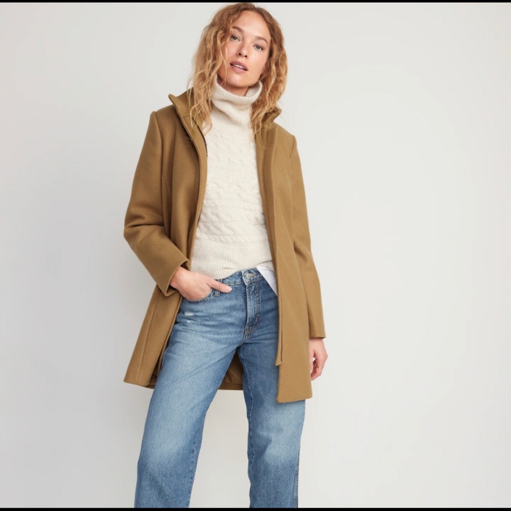 Old Navy Funnel-Neck Coat NWT